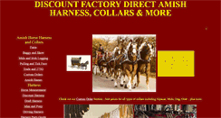 Desktop Screenshot of horsecollars.com